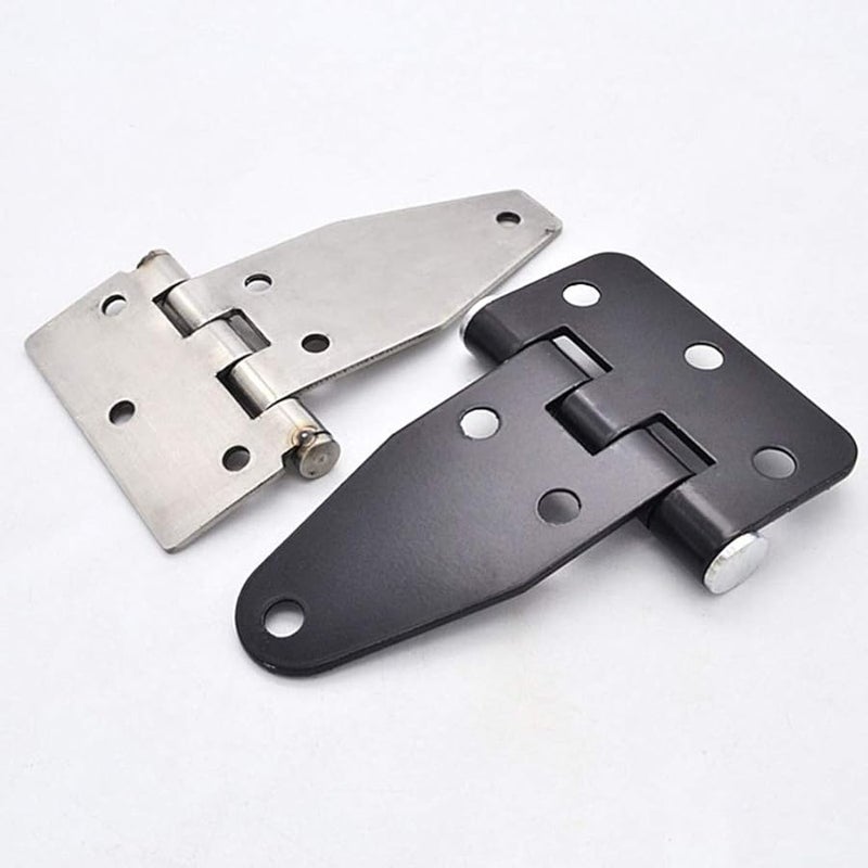 Heavy Duty Gate Hinges Sturdy Hinge Weld Silver 13 80X8 50X4 50CM - Image 3